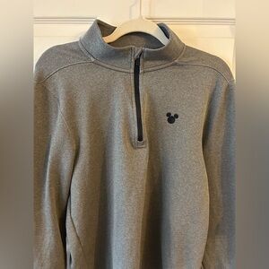 Nike Disney Gray Zip-Up Sweater Size Small